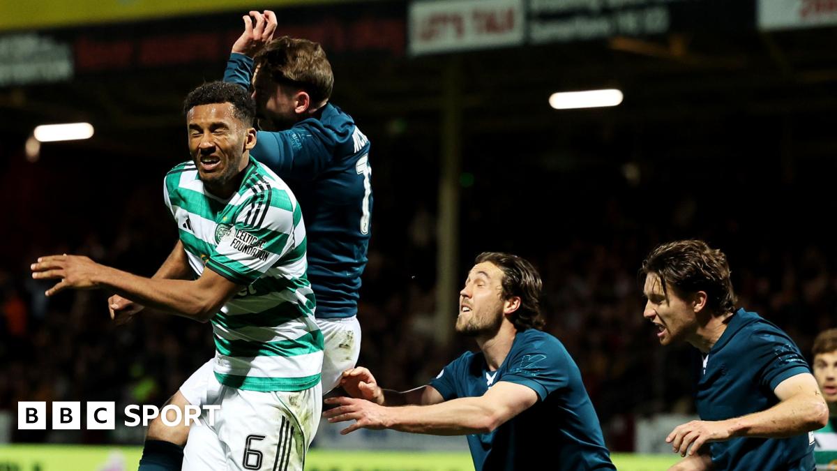 Hearts' McInnes rages at 'disgusting' Celtic penalty as title race goes to final day