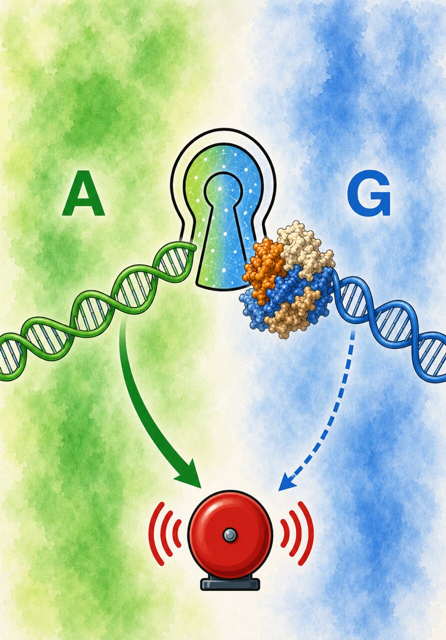 RNA's first letter may shape antiviral alarms, with A outpacing G