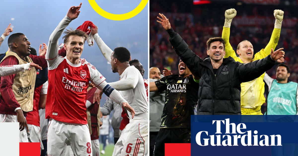 Champions League review: a punch for Arteta and are PSG and Arsenal really that different?