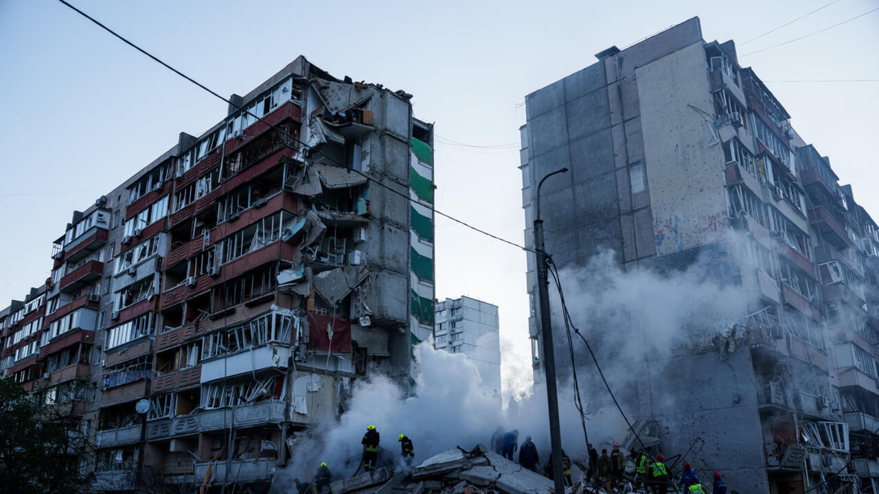 Russian ballistic missile attack hits Kyiv after Moscow vows retaliation